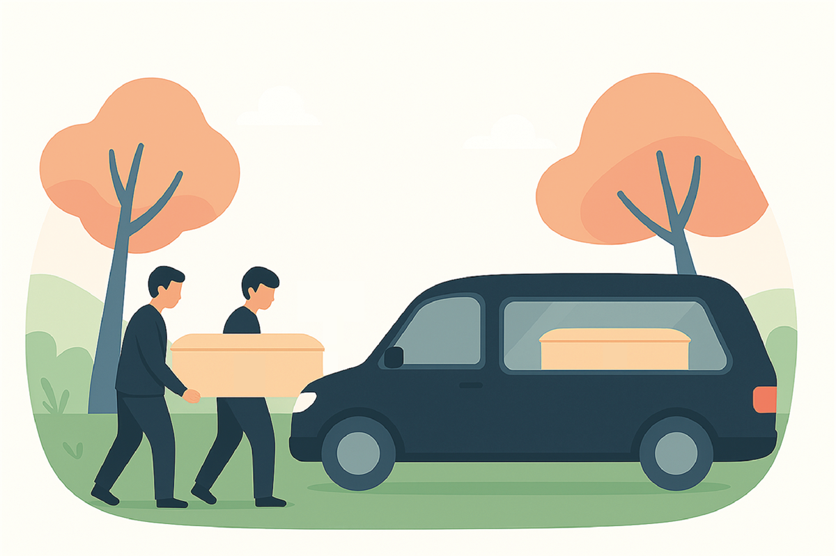 transport funéraire